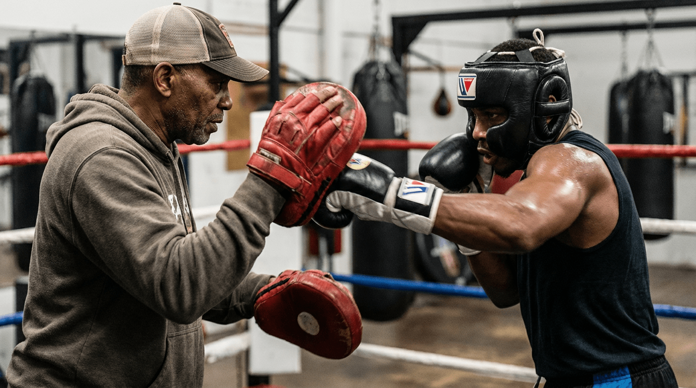Boxing training from the O’s Gym website
